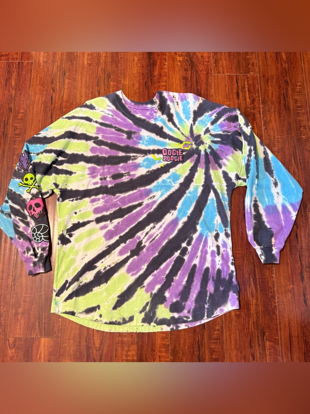 Disneyland Park Nightmare Before Christmas Oogie Boogie Spirit Jersey Sz Medium!